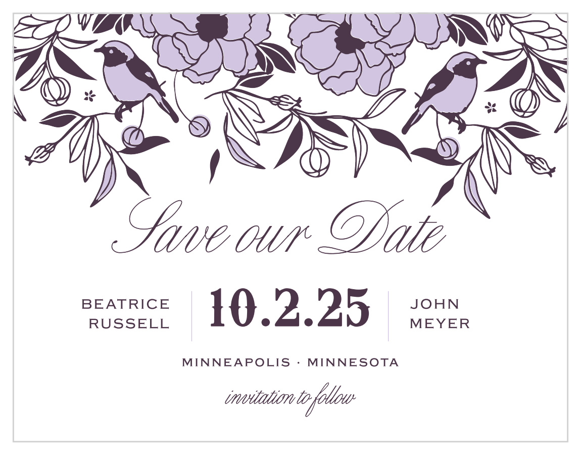 MaeMae's Midge Save the Date Cards