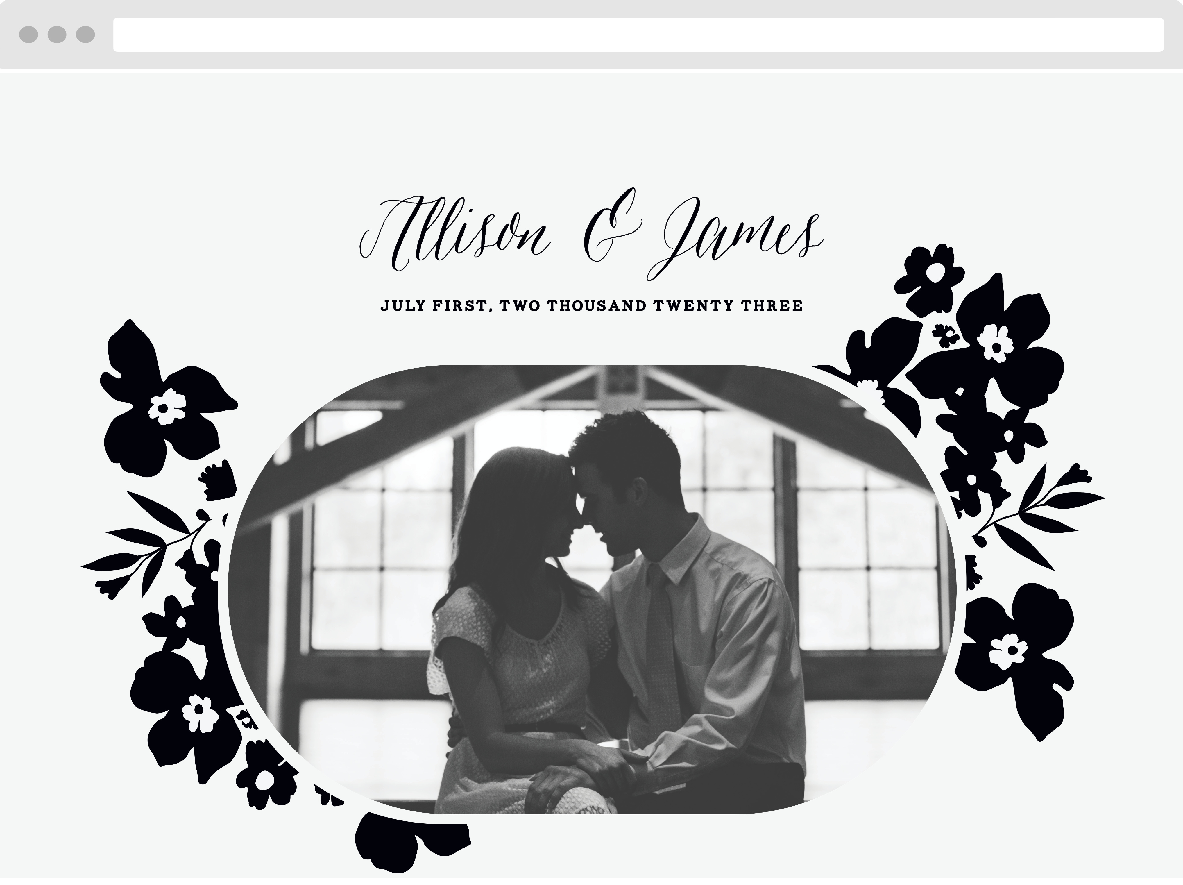 MaeMae's Jett Wedding Website