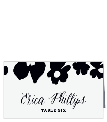 Help your guests find their seats with the timeless style of our MaeMae's Jett Place Cards.