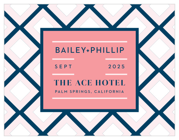 Our MaeMae's Maximus Save the Date Magnets  are a perfectly stylish way to announce the special day.