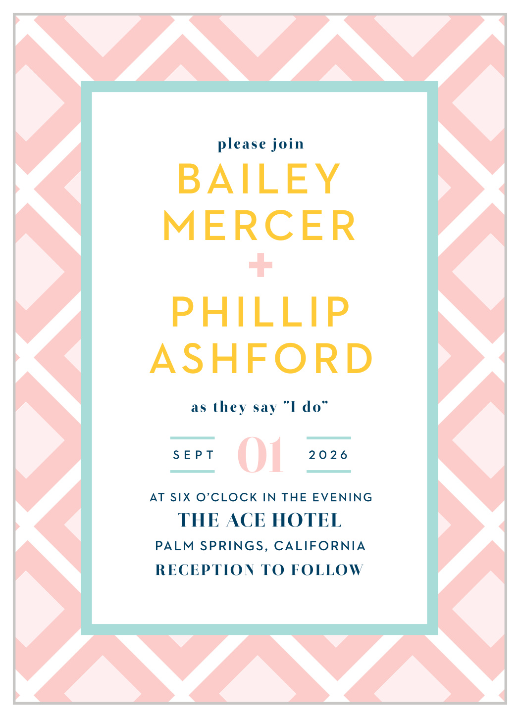 MaeMae's Maximus Wedding Invitations