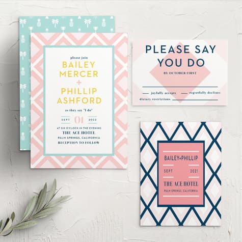 MaeMae's Maximus Wedding Invitations