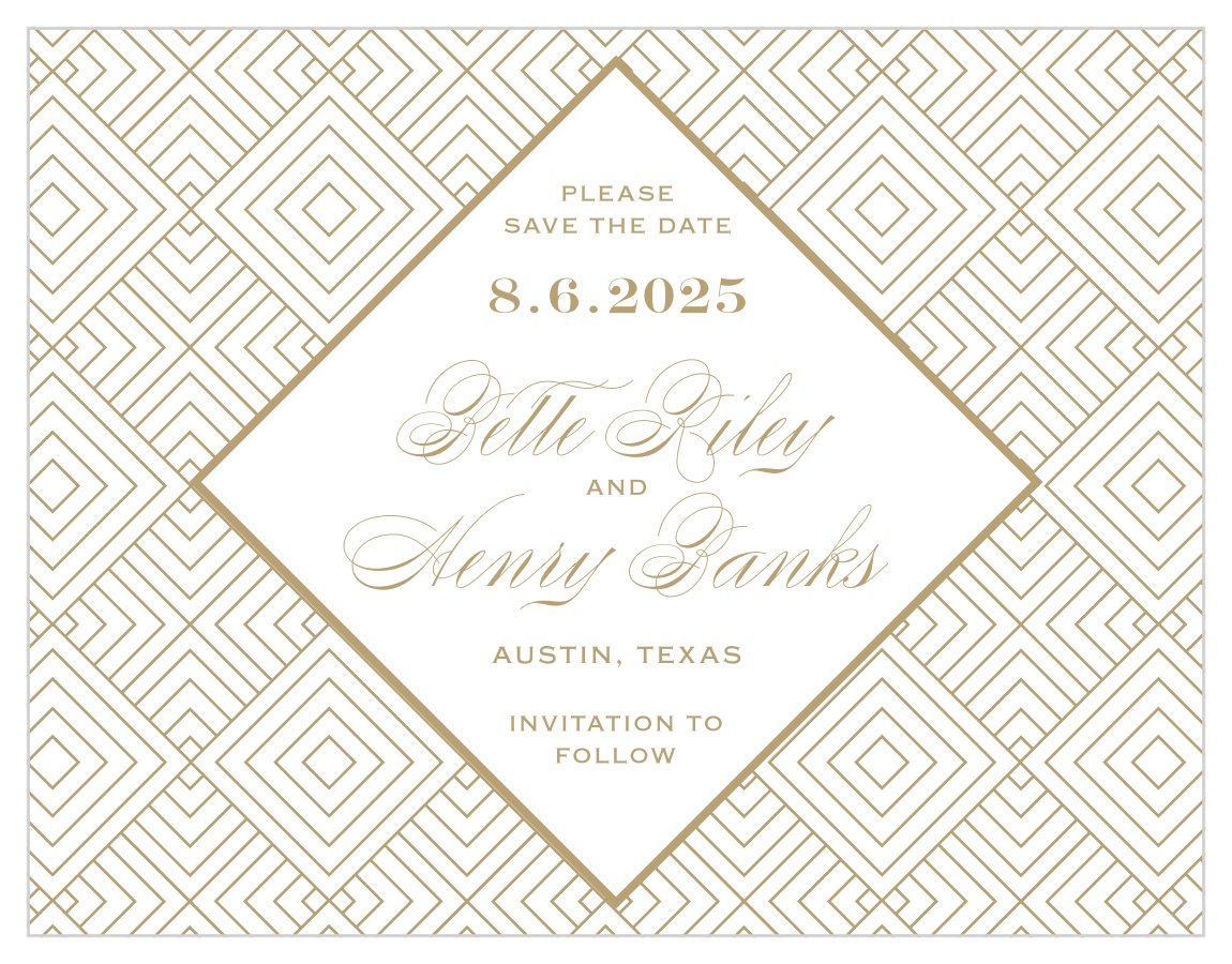 MaeMae's Bette Save the Date Cards
