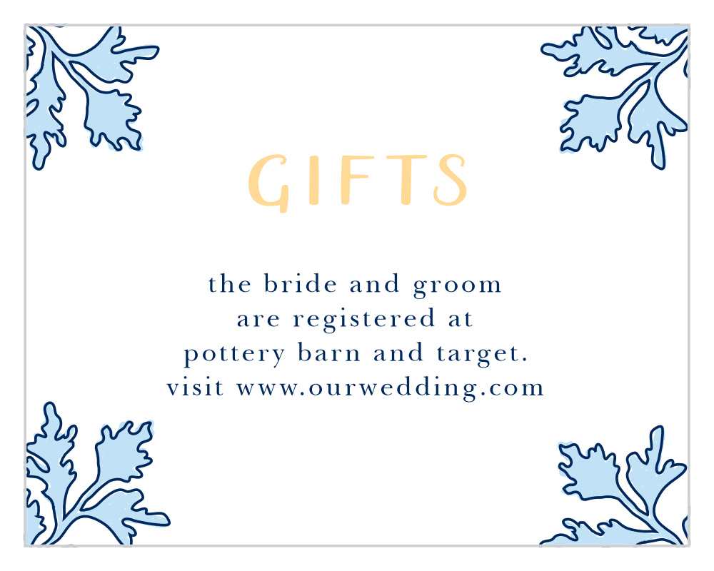 MaeMae's Dakota Registry Cards