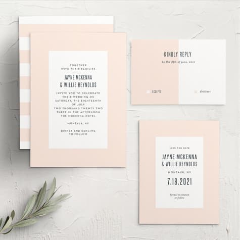 MaeMae's Willie Wedding Invitations
