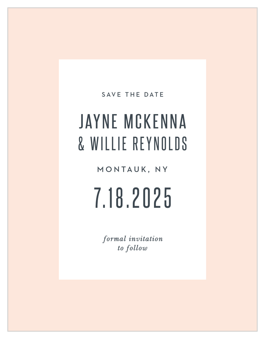 MaeMae's Willie Save the Date Cards