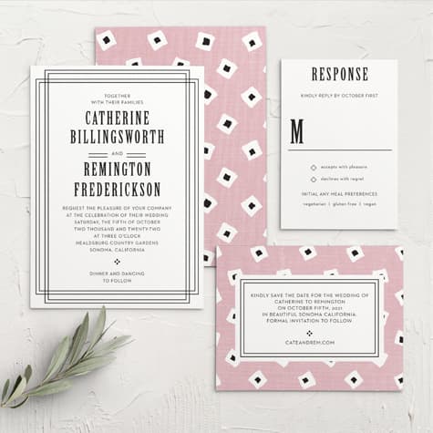 MaeMae's Billingsworth Wedding Invitations