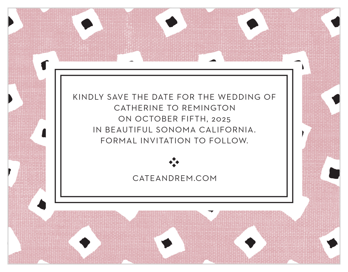 MaeMae's Billingsworth Save the Date Cards