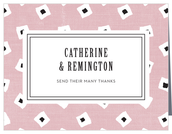With our MaeMae's Billingsworth Wedding Thank You Cards you can let your family and friends know that you appreciate their support on your wedding day.