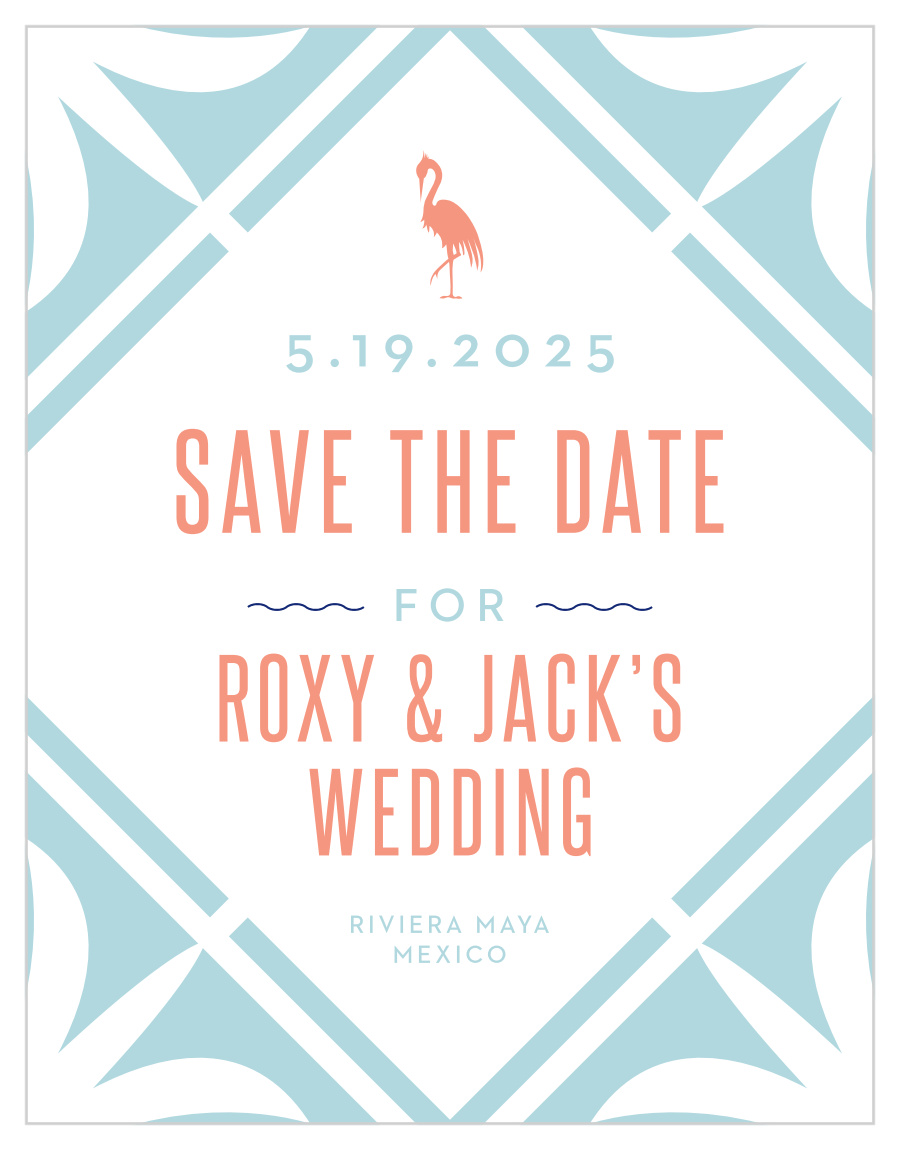 MaeMae's Roxy Save the Date Cards