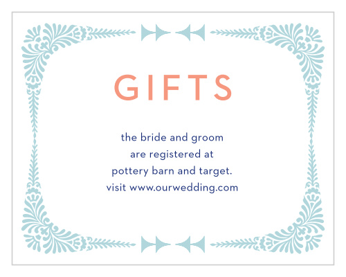 Our MaeMae's Roxy Registry Cards are a perfectly fun way to help your loved ones know how to support you.