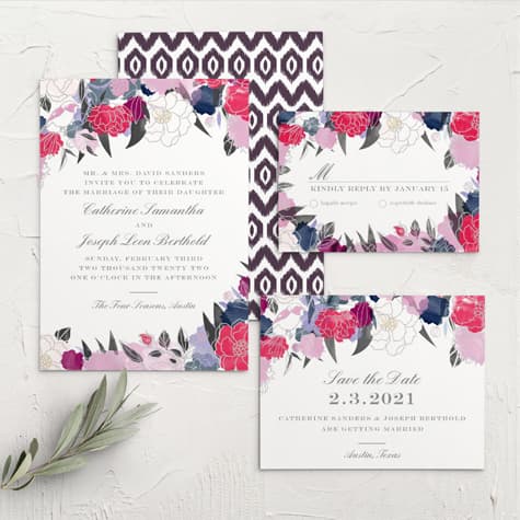 MaeMae's Mamie Wedding Invitations
