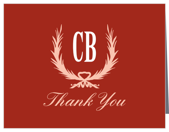 Stunning in their simplicity, our MaeMae's Beau Wedding Thank You Cards provide you with the space and style necessary to express your heartfelt gratitude.