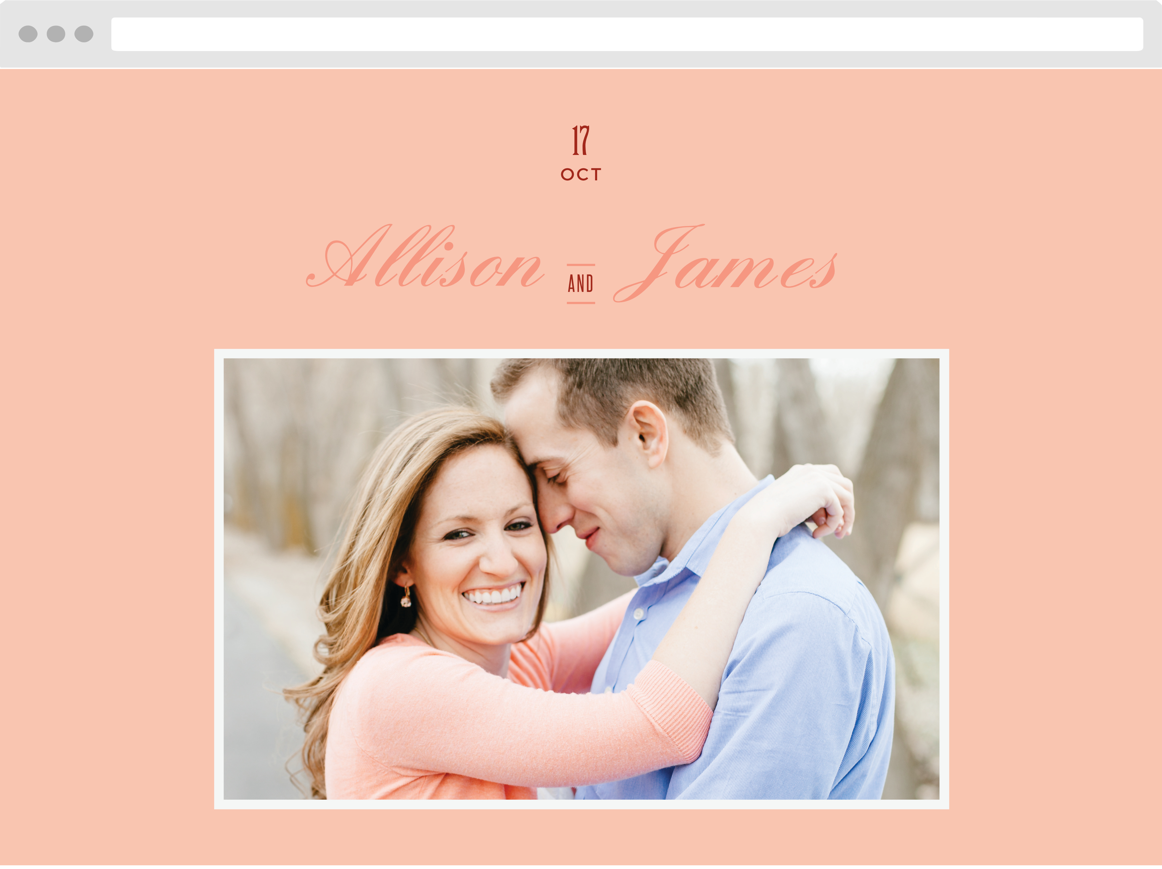 MaeMae's Beau Wedding Website
