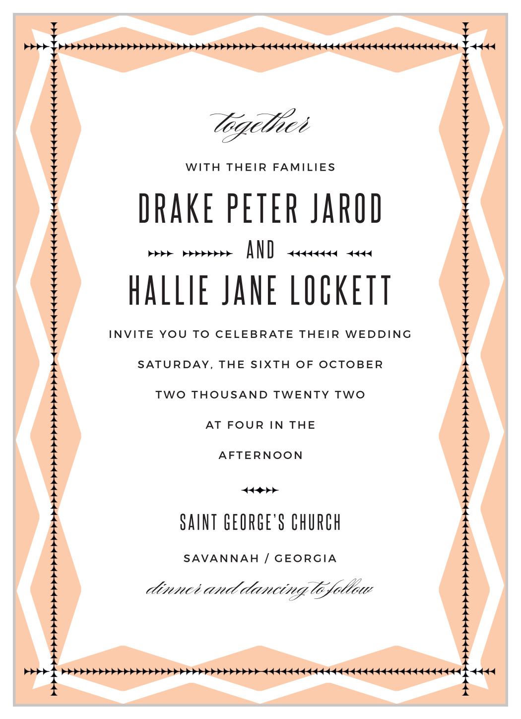 MaeMae's Ralph Wedding Invitations