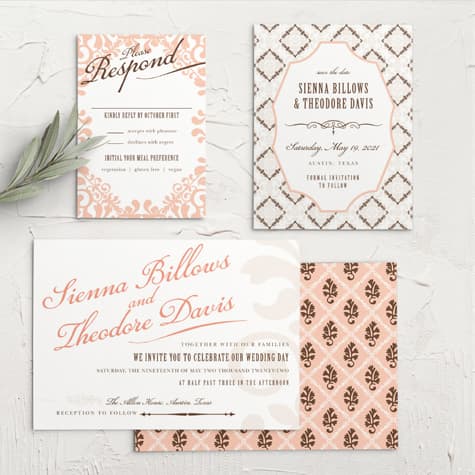 MaeMae's Theo Wedding Invitations