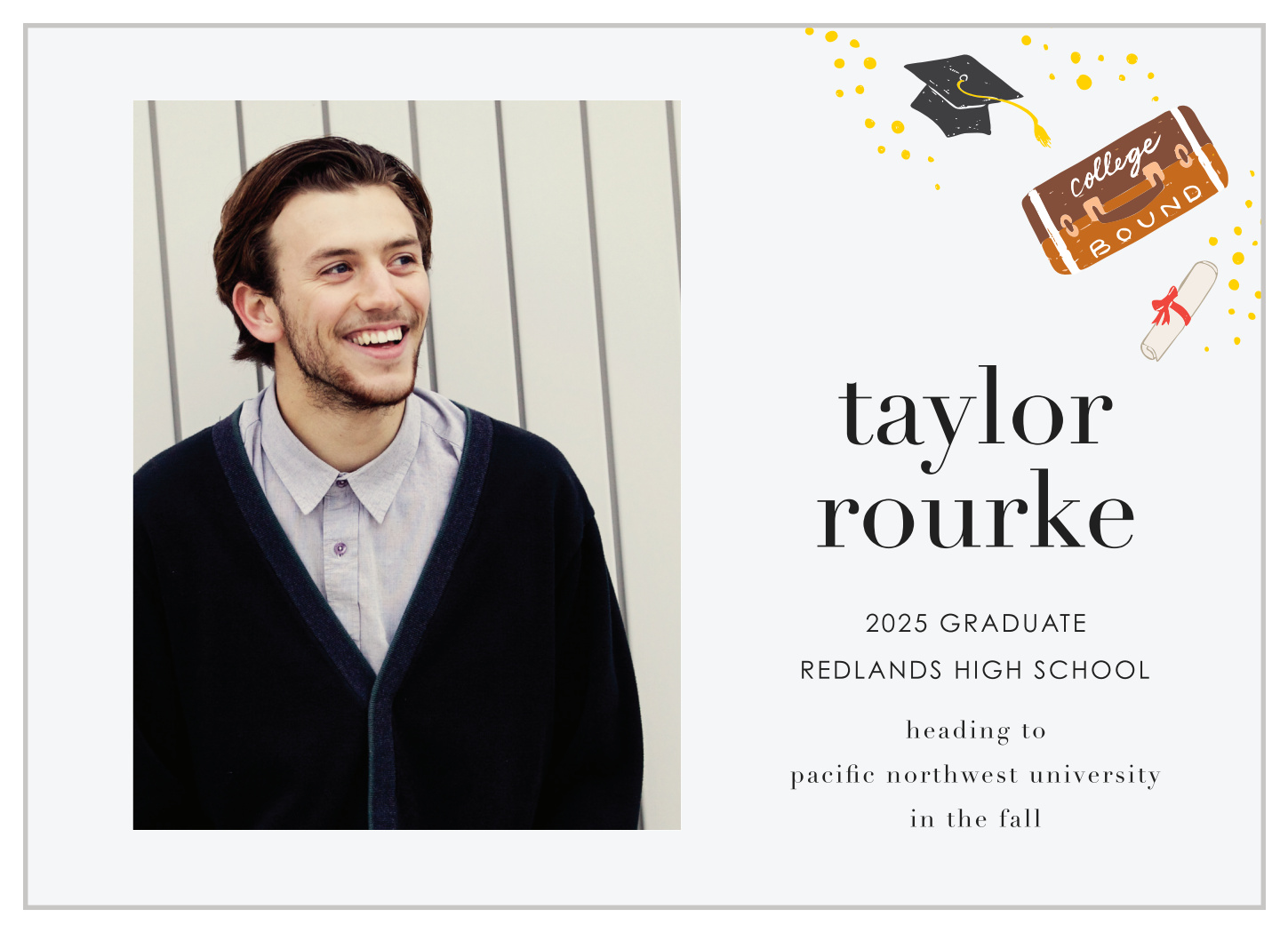 Trunk Celebration Graduation Announcements