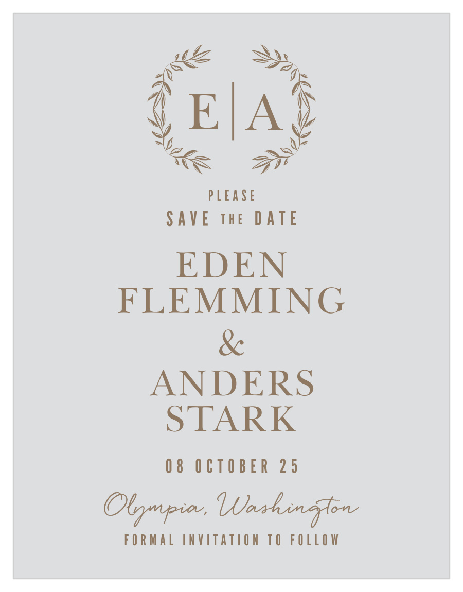 MaeMae's Eden Save the Date Cards