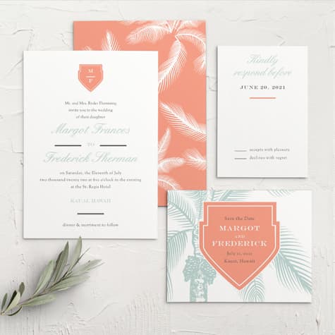 MaeMae's Margot Wedding Invitations