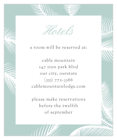 Our MaeMae's Margot Accommodation Cards are a perfectly delightful way to treat your traveling guests to a memorable experience.