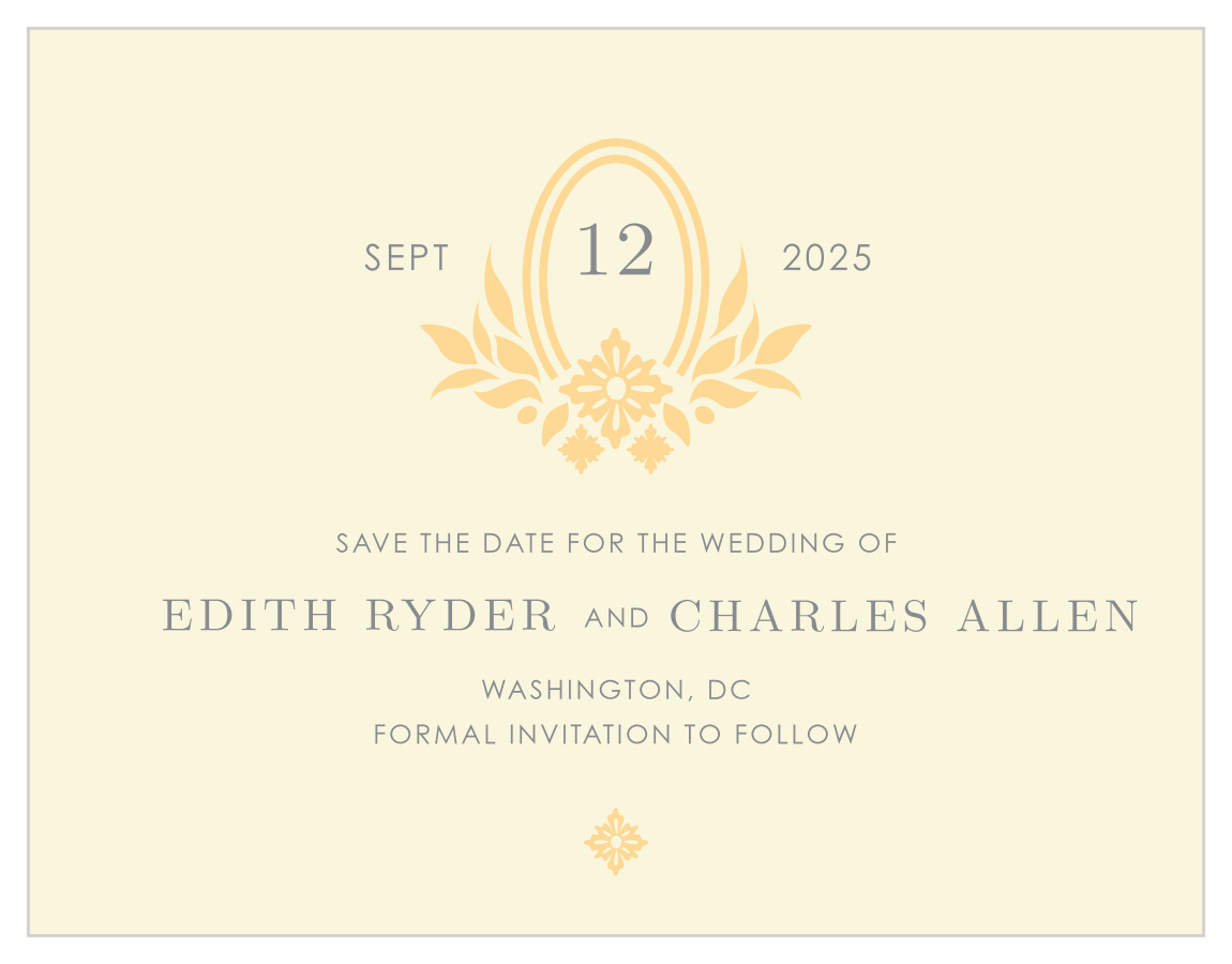 MaeMae's Charles Save the Date Cards