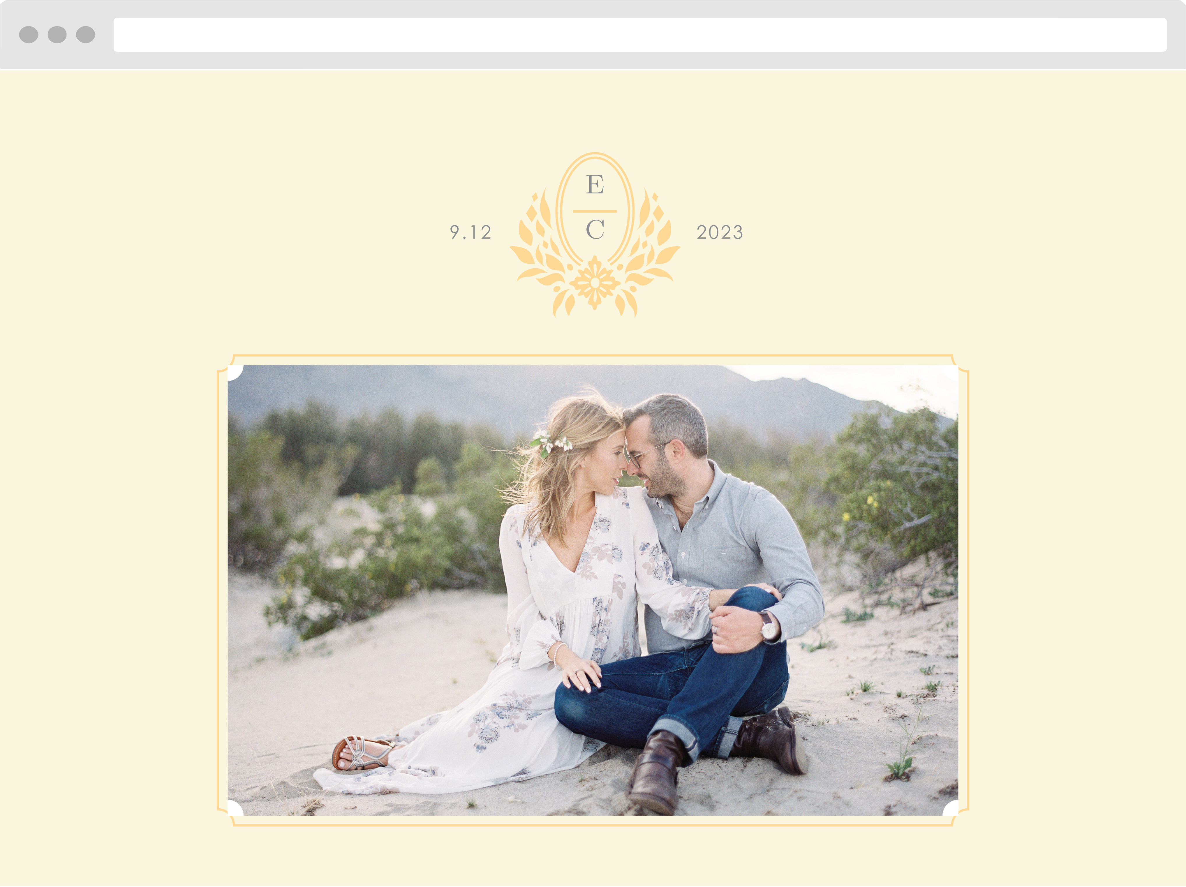 MaeMae's Charles Wedding Website