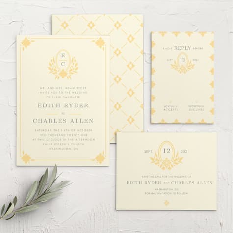 MaeMae's Charles Wedding Invitations