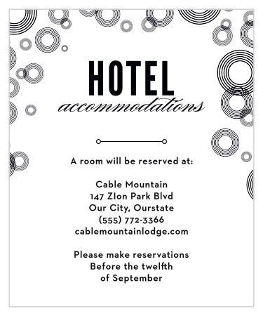 Our MaeMae's Oswald Accommodation Cards are a perfect way to treat your traveling guests to a memorable experience. 