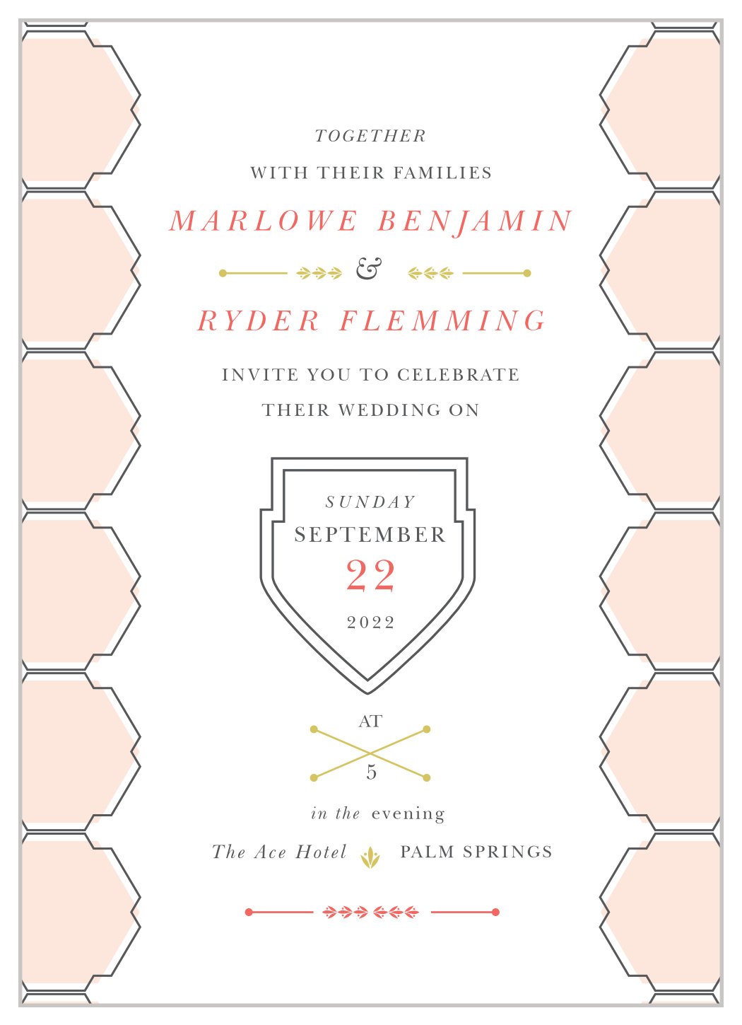 MaeMae's Marlowe Wedding Invitations