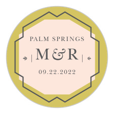 Seal your envelopes and decorate your stationery with our lovely MaeMae's Marlowe Wedding Stickers.