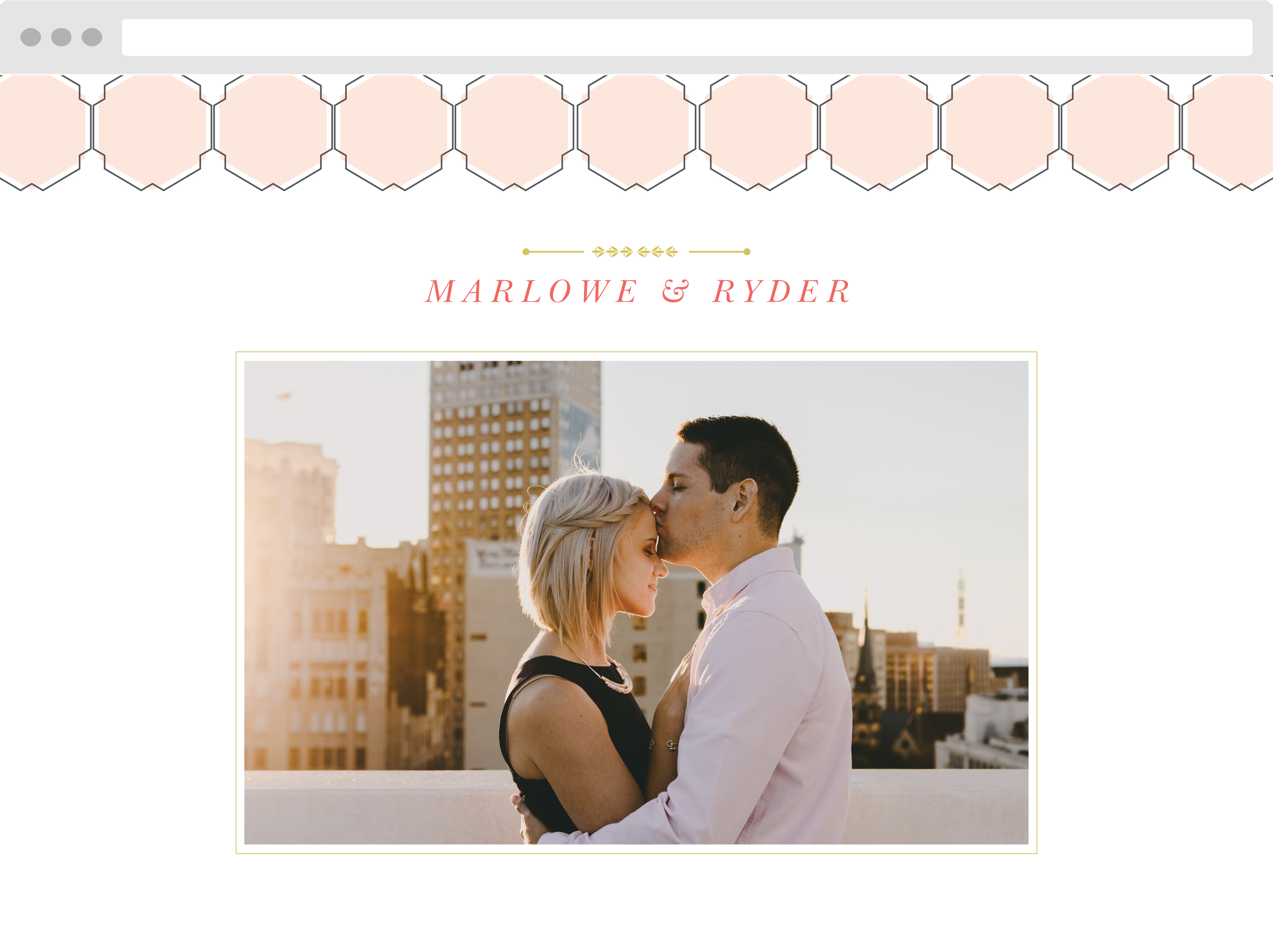 MaeMae's Marlowe Wedding Website
