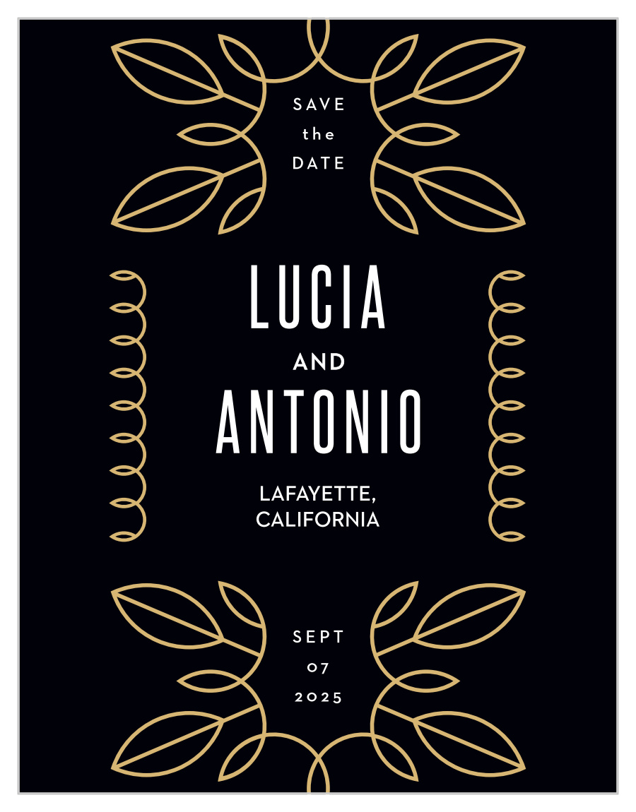 MaeMae's Leo Save the Date Cards