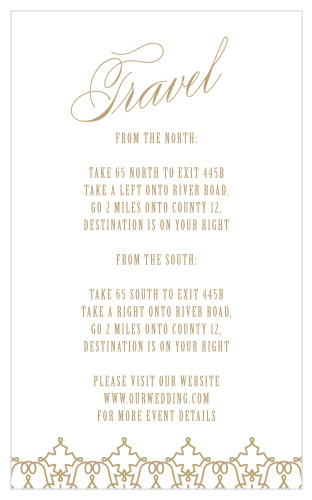 The beauty of MaeMae's Smith Direction Cards makes them decorative and easy to use.