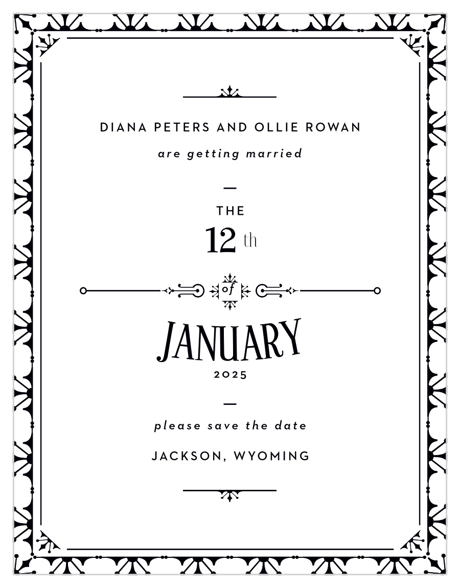 MaeMae's Ollie Save the Date Cards