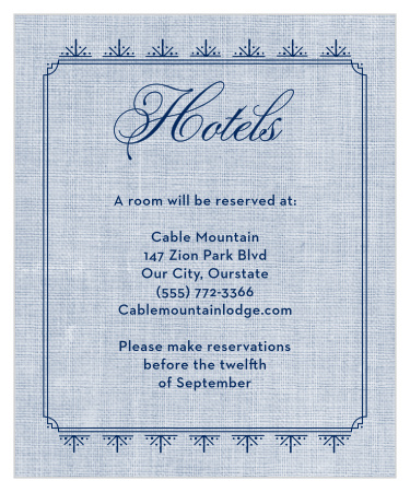 Our MaeMae's Jack Accommodation Cards are a perfect way to treat your traveling guests to a memorable experience.