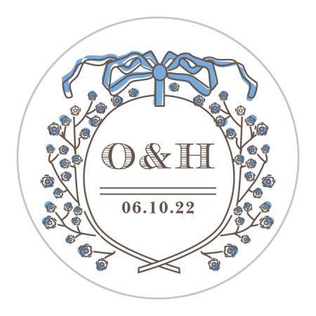 MaeMae's Hugo Wedding Stickers