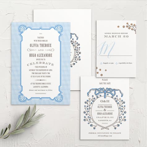 MaeMae's Hugo Wedding Invitations