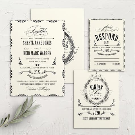 MaeMae's Ronnie Wedding Invitations
