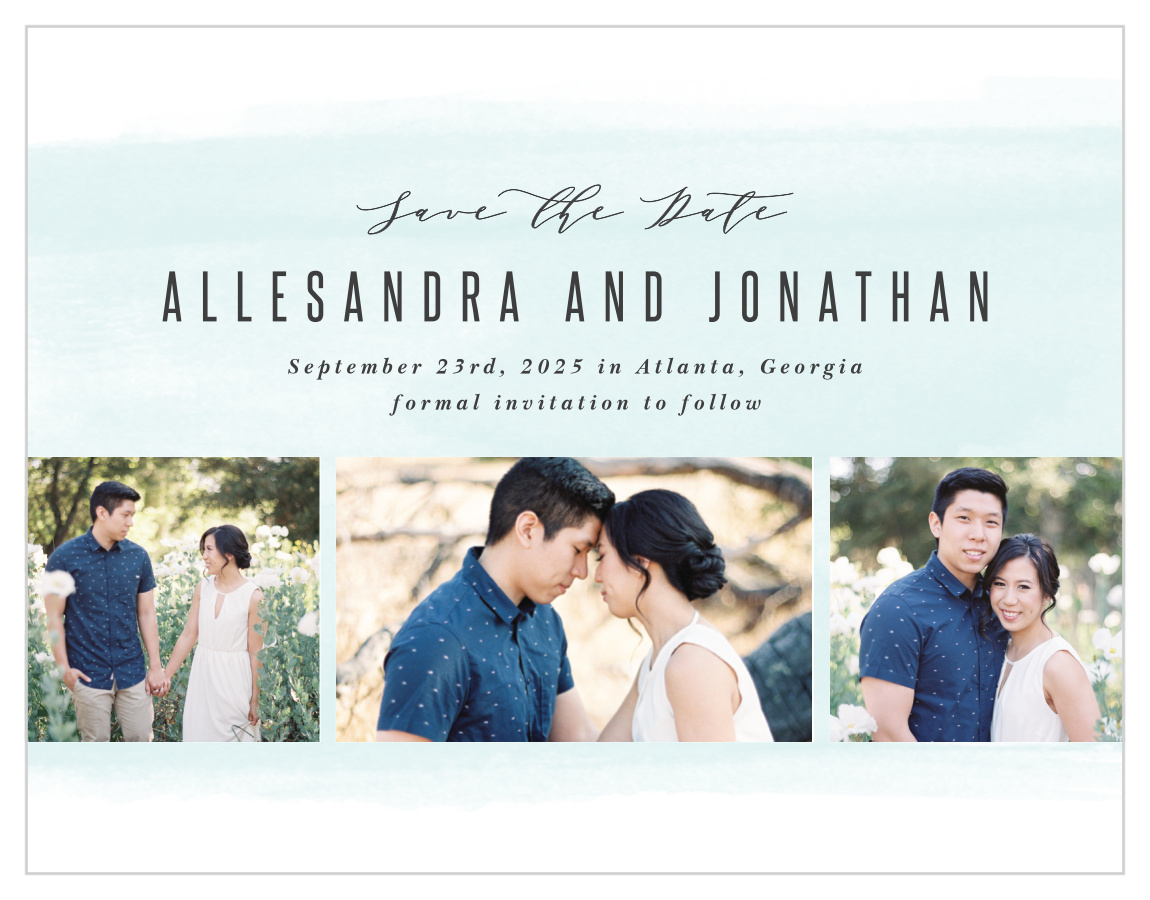 Nautical Anchor Save the Date Cards
