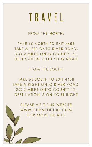 You'll love the botanical, rustic vibe of the Whimsical Wonderland Direction Cards!