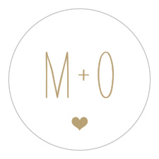 Our Big Type Wedding Stickers are a perfectly delightful way to add a memorable touch to your wedding invitations.