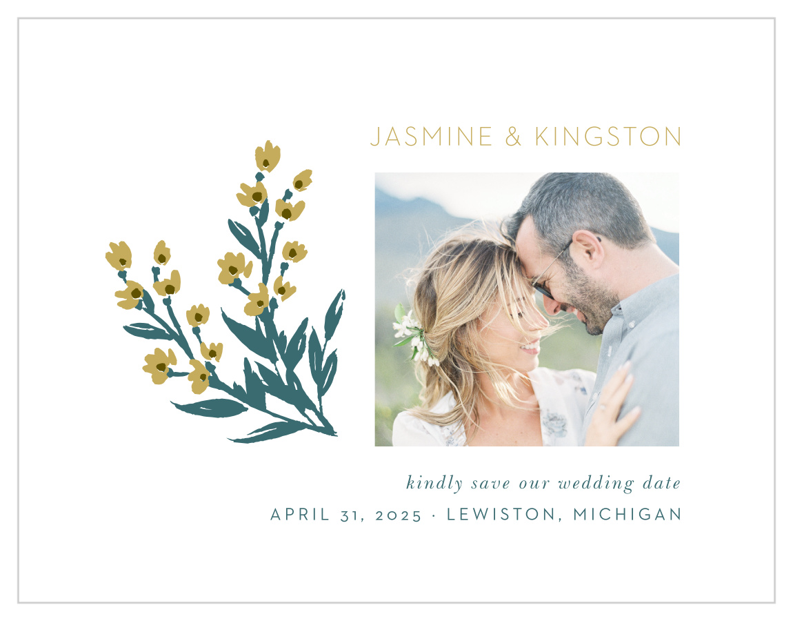 Daisy Daydream Save the Date Cards