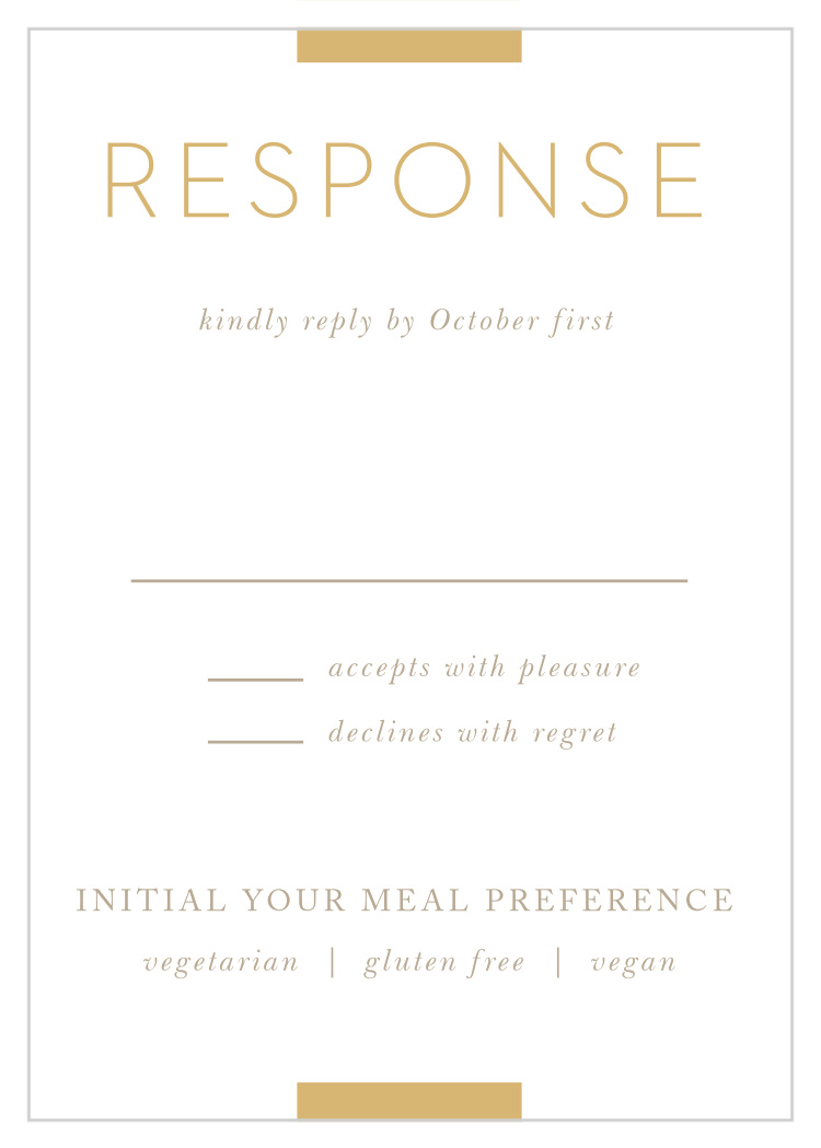 Simply Stated Response Cards