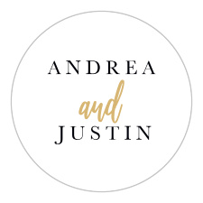 Minimal, modish, and memorable, our Golden Excitement Wedding Stickers will be an excellent addition to the rest of your Golden Excitement wedding suite!