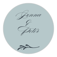 Our Entwined Blocks Wedding Stickers add a perfect touch of love to your wedding invitations.