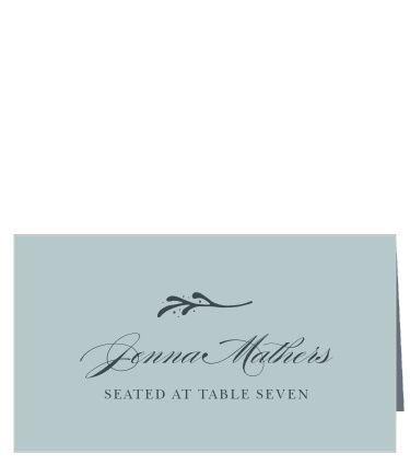Our Entwined Blocks Place Cards are an elegant way to let your guests know where to sit.