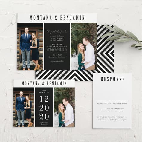 Simply Spoken Wedding Invitations