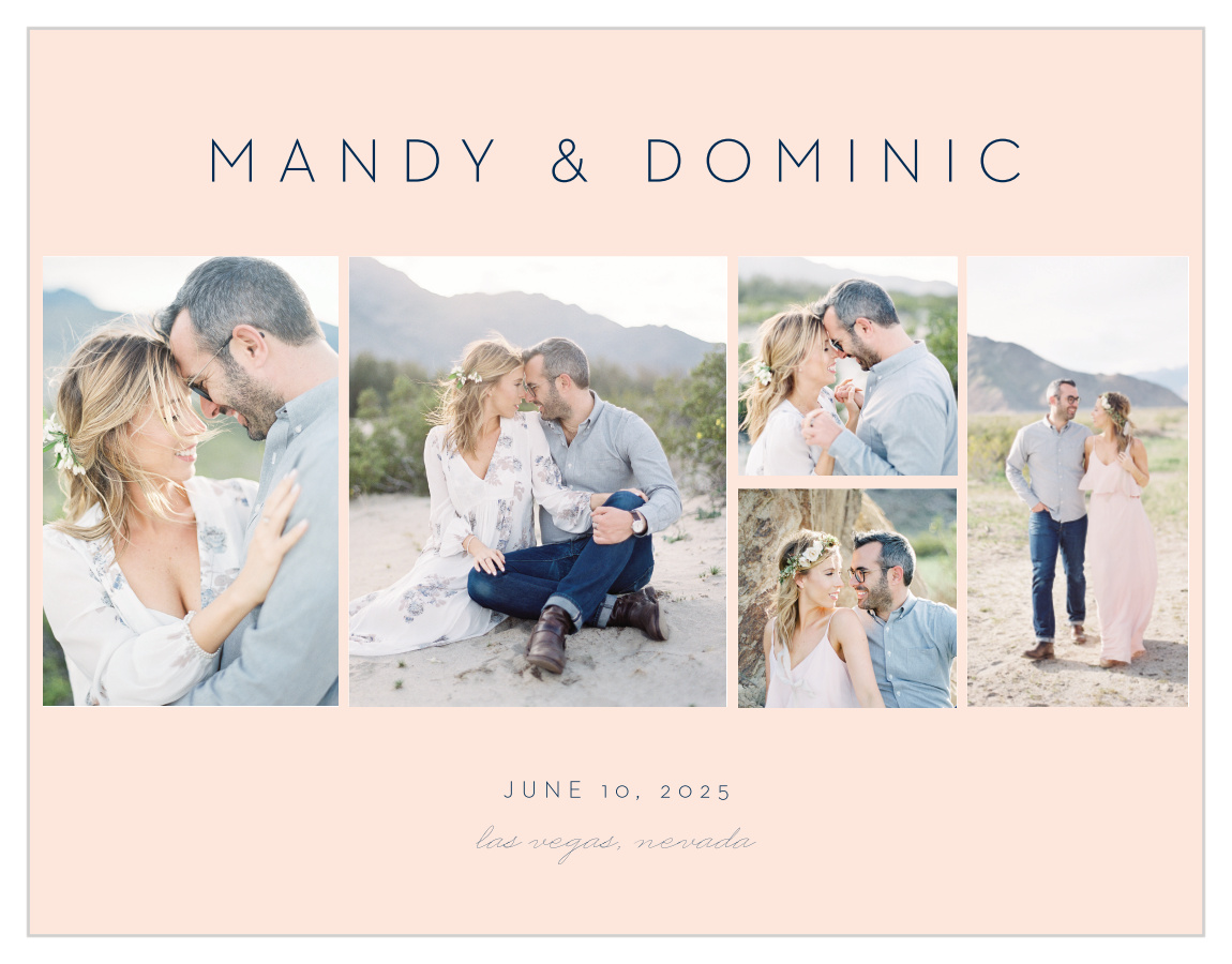 Mod Snaps Save the Date Cards
