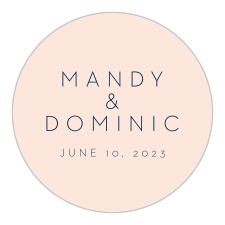 Our Mod Snaps Wedding Stickers are the perfect finishing touch to your wedding cards.