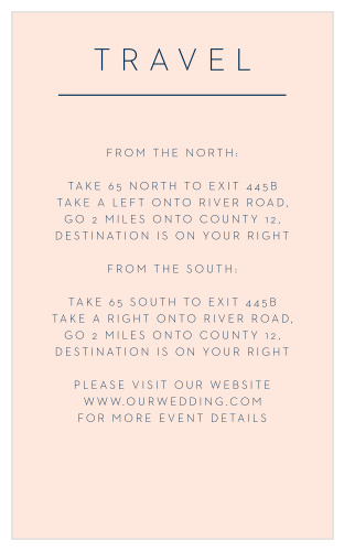 Guide your guests to your wedding with our Mod Snaps Wedding Programs.